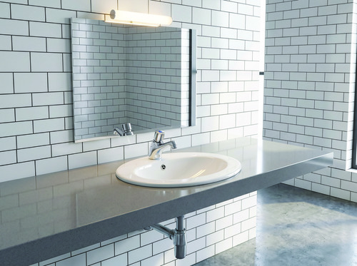 Robinet de lavabo temporise chromé - ROLF